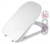WC Sitz - Toilettensitz Slim - Weiß - 44,5 Cm X 35 Cm - Produktbild-Vorschau 3