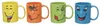Gerimport Kaffee / Tee Becher Funny Faces - 4x Stuck - Produktbild-Vorschau 2
