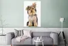MuchoWow® Poster Porträt eines Yorkshire-Terriers 80x120 cm Produktbild-Vorschau 6