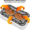 Heißluftfritteuse AFT11001 heissluftfritteuse 11L doppel Produktbild-Vorschau 5