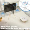 RFIVER Weiß Tripod TV Ständer Stativ Ständer für 32-65 Zoll Produktbild-Vorschau 5