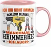 Heimwerker Geschenk Tasse Ich Bin Nicht immer Schlecht Produktbild-Vorschau 1