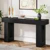 Tribesigns dlhý konzolový stolík, 160 cm, drevený stolík do Náhľad obrázku produktu 1
