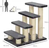 PawHut Tiertreppe Katzentreppe Hundetreppe Treppe für Katze Produktbild-Vorschau 3