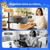 Katzenbett für Schreibtisch - Kein Bohren 360°Drehung Produktbild-Vorschau 8