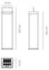 Zafferano - Lanterna Home solar 2 a led 56,4cm - Lampada da Anteprima dell’immagine prodotto 2