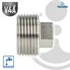 tecuro Stopfen mit Vierkant Edelstahl V4A (AISI 316), AG 1 Produktbild-Vorschau 3