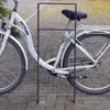 Fahrradanlehnbügel 116,5 x 39 cm Flachstahl 13 mm Anthrazit Produktbild-Vorschau 5
