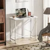 HOMCOM Schreibtisch Computertisch mit Rollen Faltbar Produktbild-Vorschau 7