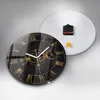 Wallfluent Wanduhr – Stilles Quarzuhrwerk - Uhr Dekoration Produktbild-Vorschau 4
