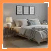 Lampa stołowa Relaxdays, ceramiczna podstawa, abażur z Podgląd zdjęcia produktu 2