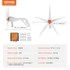 VEVOR 500 W turbina eolica 12 V generatore di energia Anteprima dell’immagine prodotto 7