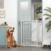 PawHut Deurbeveiligingshek voor honden, 76-104 cm, Productafbeelding-voorbeeld 2