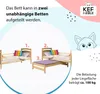 KEF Lena Etagenbett Kinder Etagenbett 3 Personen Holz Produktbild-Vorschau 4
