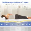 Aiibot Matelas 90x200,Matelas 7 zones en mousse Voir les images du produit 2