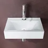 doporro Lavabo à Poser Blanc Vasque Suspendu en Céramique Voir les images du produit 4