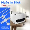 CLATRONIC HBB 3734 Vzpriamený naparovač odevov 1200 W Biela Náhľad obrázku produktu 14