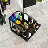 HOMCOM Dvojposchodový dielenský vozík, vozík na náradie s Náhľad obrázku produktu 9