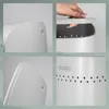 Collage of close-up shots of a light gray laundry basket. Produktbild-Vorschau