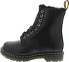 A black Dr. Martens boot shown from the side. Náhled obrázku produktu
