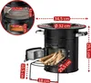 BBQ-Toro Raketenofen RAKETE #2, schwarz, Rocket Stove für Produktbild-Vorschau 4