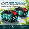 1500W Akumulatorowe nożyce do żywopłotu 21V Brushless, Podgląd zdjęcia produktu 4