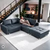riess-ambiente Wohnlandschaft KENT 220cm anthrazit Produktbild-Vorschau 18