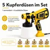 Farbsprühsystem Elektrisch Lackierpistole Farbsprühgerät Produktbild-Vorschau 3