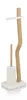Set da bagno Relaxdays, A x L x P: 78,5 x 23 x 18 cm, legno Anteprima dell’immagine prodotto 9