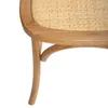 SEDIA IN LEGNO DI FAGGIO Isak naturale DECORATA CON RATTAN Anteprima dell’immagine prodotto 5