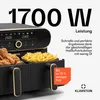 Klarstein AuraAir Color Touch Dual Heißluftfritteuse – 11L Produktbild-Vorschau 4