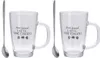 Sada na Latte Machiatto od Excellent Houseware, žáruvzdorné Náhled obrázku produktu 4