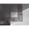 Mexen Velar Duo Duschkabine 100x90 cm Graphit Kupfer Produktbild-Vorschau 5