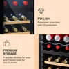 Klarstein Bovella 27 Duo+ vinotéka, 2 zóny, 74l, 27 lahví Náhled obrázku produktu 7