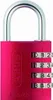 Lucchetto a combinazione 145-40 mm rosso Anteprima dell’immagine prodotto 1