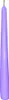 10 candele a punta viola 23,5 x 245 mm Anteprima dell’immagine prodotto 3