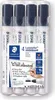 STAEDTLER 351WP4-9X Whiteboard-Marker schwarz 2,0 mm, 4 St. Produktbild-Vorschau 1