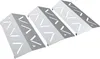 Three metal heat deflectors for a gas grill. Produktbild-Vorschau
