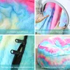 （150×75cm，Dunkel bunt）Bean Bag Chair CoverStuhlkissen Produktbild-Vorschau 4