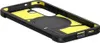 The image shows the inside of a black and yellow phone case. Podgląd zdjęcia produktu