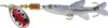 Mepps Spinner Aglia TW (mit Fisch) Größe: 3 Produktbild-Vorschau 1
