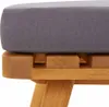 vidaXL 2-Sitzer-Gartensofa mit Kissen Massivholz Akazie Produktbild-Vorschau 6