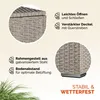 Casaria® Baule da Giardino 318 L Impermeabile 75x75x70cm Anteprima dell’immagine prodotto 8