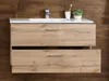Waschtischkombination - Wildeiche Nachbildung - B 100 cm - Produktbild-Vorschau 6