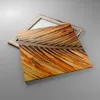 Bild auf Leinwand - Leinwandbild - Einteilig - Orange Blatt Produktbild-Vorschau 2