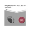 50 metrov stropných líšt Stropné lišty z polystyrénu XPS Náhľad obrázku produktu 6
