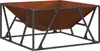 vidaXL Ohniště hnědé 80 x 80 x 40 cm Odolné proti Náhled obrázku produktu 1