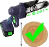 Akku Kettensäge 6 Zoll 2x Akku LI-ION 21V 2.0Ah Gartensäge, Produktbild-Vorschau 4