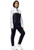 Damen Jogginganzug Freizeitanzug Sportlich 3750 Navy/Weiß Produktbild-Vorschau 3