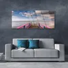 Glasbilder 125x50 Wandbild Druck auf Glas Brücke Meer Produktbild-Vorschau 3